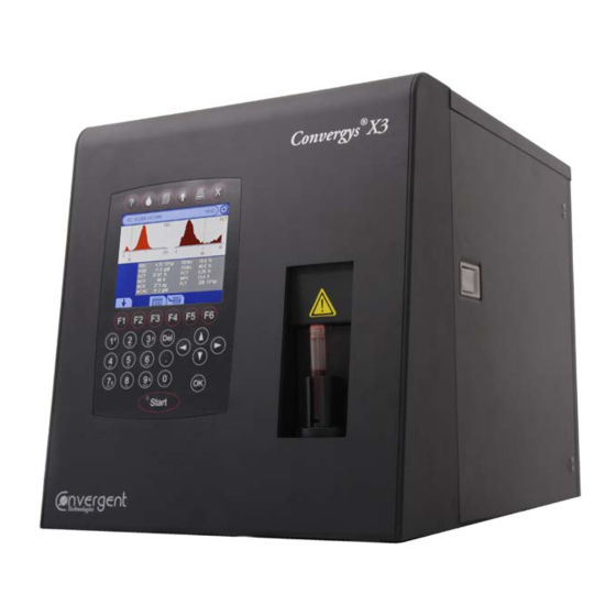 Convergent Convergys X3 User Manual