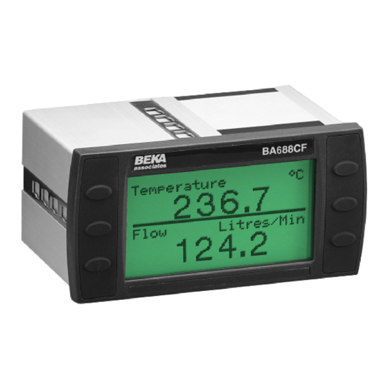 BEKA BA688CF Manual