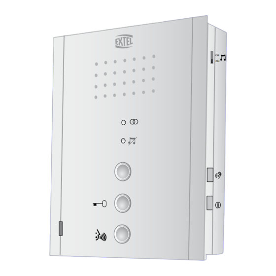 Extel WEPACB 247 Bis User And Installation Instructions Manual