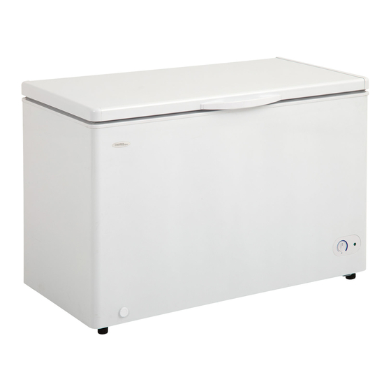 User Manuals: Danby DCFM102A2WDD Chest Freezer