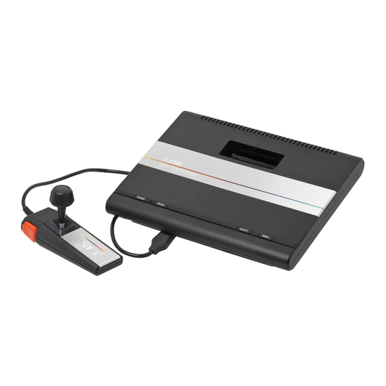 Atari 7800 ProSystem Owner's Manual
