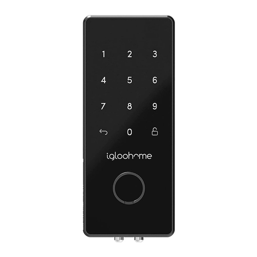 igloohome Deadbolt 2S (IGB4) - Smart Lock Manual