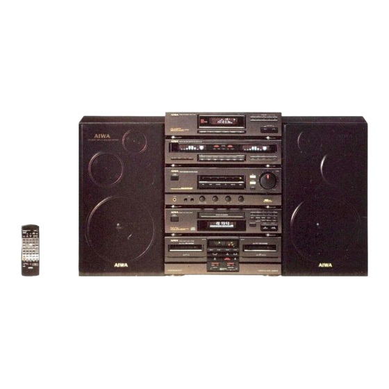 Aiwa Z-D92M Operating Instructions Manual