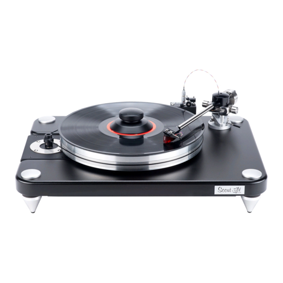 VPI Scout Setup And Instruction Manual