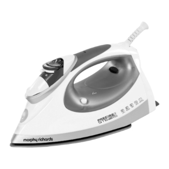 Morphy Richards 40725 Instructions Manual