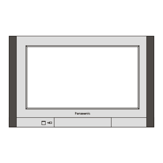 Panasonic TX-76DT30A Operating Instructions Manual