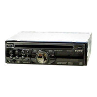 Sony CDX-A251C - Fm/am Compact Disc Player Service Manual