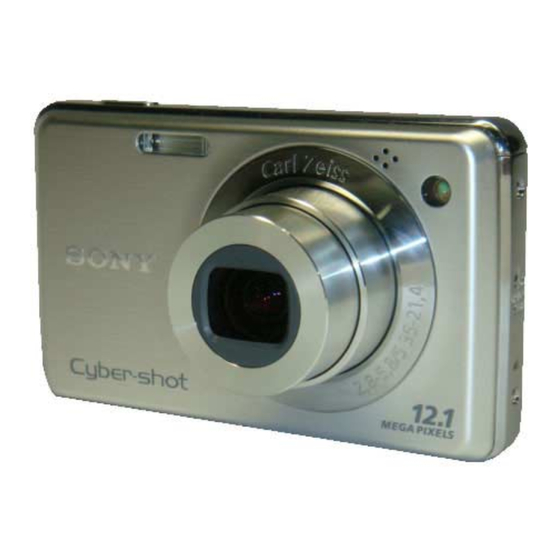 Sony DSC-W220 Service Manual