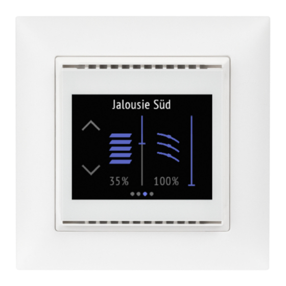 Elsner Cala Touch KNX CH Series Manual