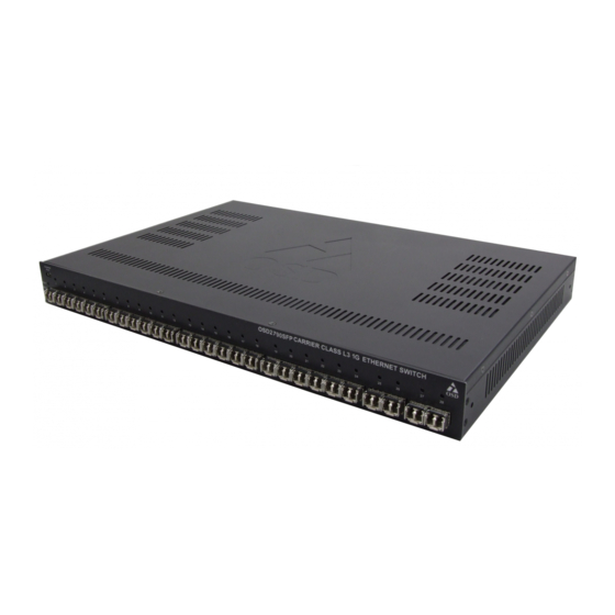 Optical Systems Design OSD2790SFP Quick Start Manual