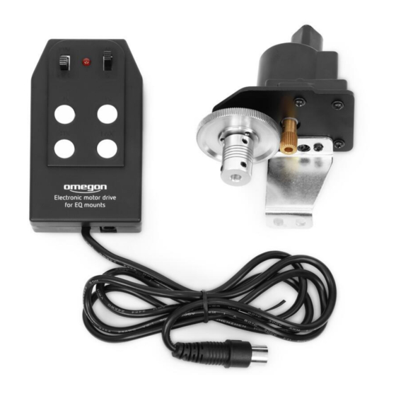 Omegon EQ-320 Instruction Manual