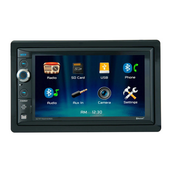 Dual Electronics Corporation XVM286BT Installation & Owner's Manual