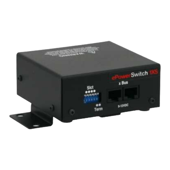 Elecdan ePowerSwitch 1XS Quick Start Manual