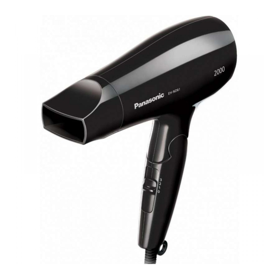 Panasonic EH-ND62 Service Manual