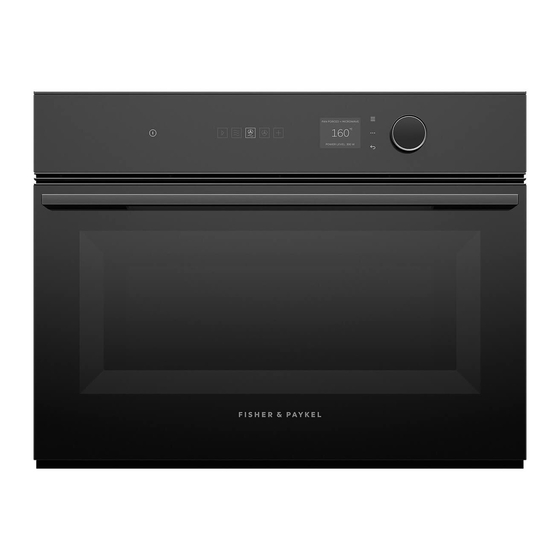 Fisher & Paykel MINIMAL OM60NMLB1 User Manual