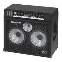 Behringer ULTRABAS BX4210A Specification