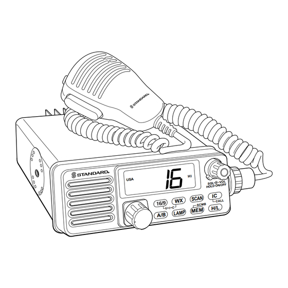 Standard Communications Horizon GX2335S NOVA+ Owner's Manual