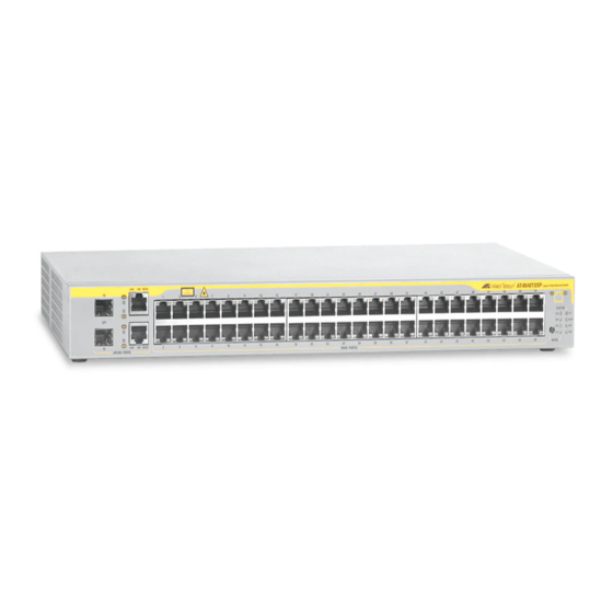 Allied Telesis AT-8624T/2M Installation And Safety Manual