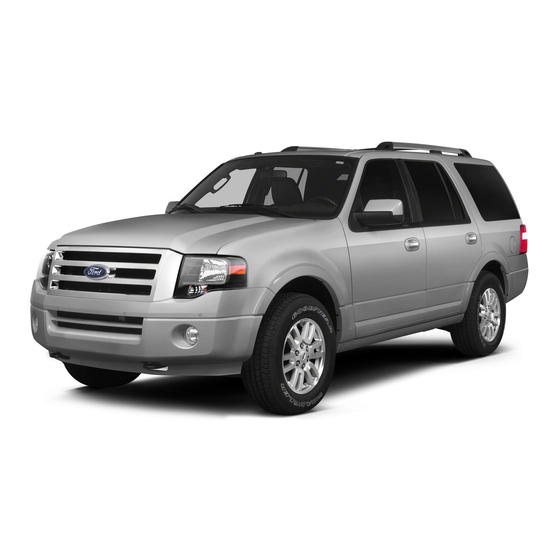 Ford EXPEDITION 2014 Owner's Manual