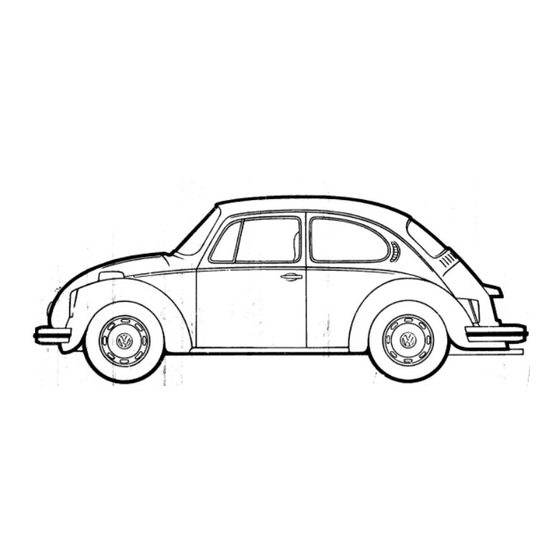 Volkswagen Sedan 113 Classic Cars Manuals