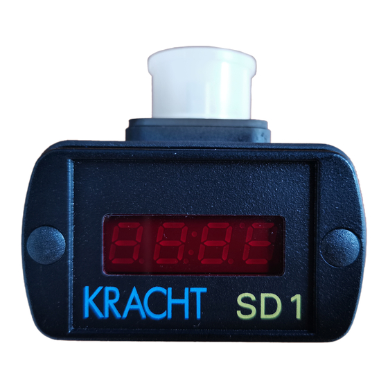 Kracht ASR 20 Manual