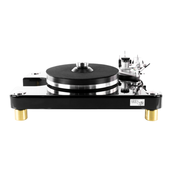 VPI Industries ARIES 3 Setup Manual