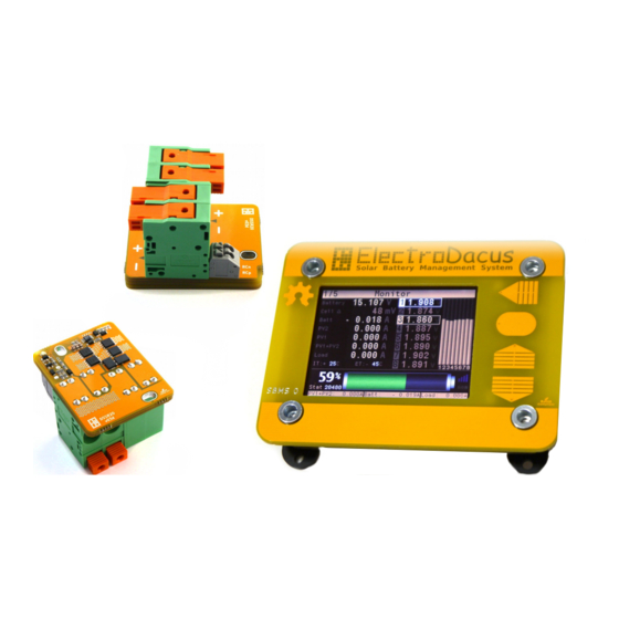 ElectroDacus DSSR20 User Manual