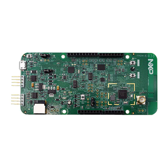 NXP Semiconductors FRDM-KW38 Quick Start Manual
