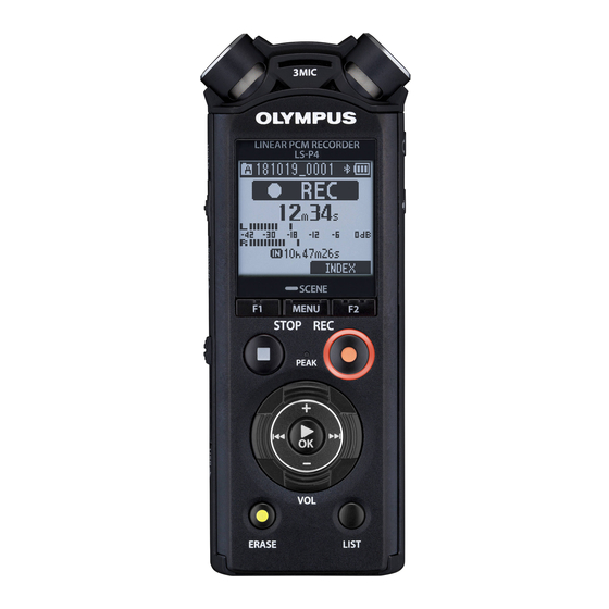 Olympus LS-P4 Basic Manual