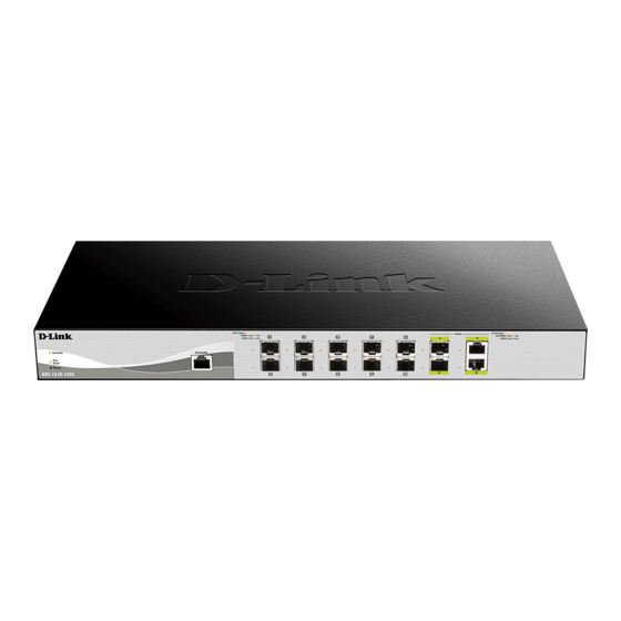 D-Link DXS-1210 Series Hardware Installation Manual