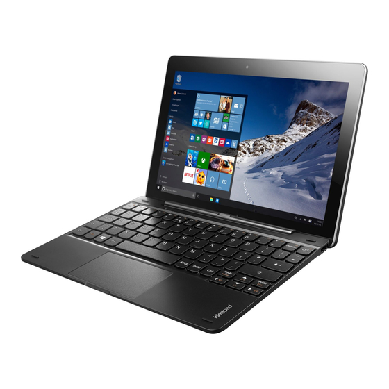 Lenovo ideapad MIIX 300-10IBY Hardware Maintenance Manual