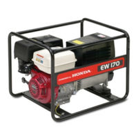 Honda EW170 Owner's Manual