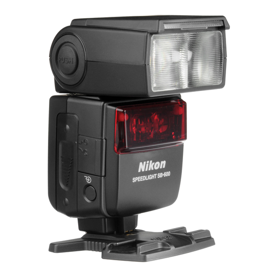 Nikon SB-600 Specifications