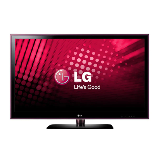 LG 42LE5500 Manuals