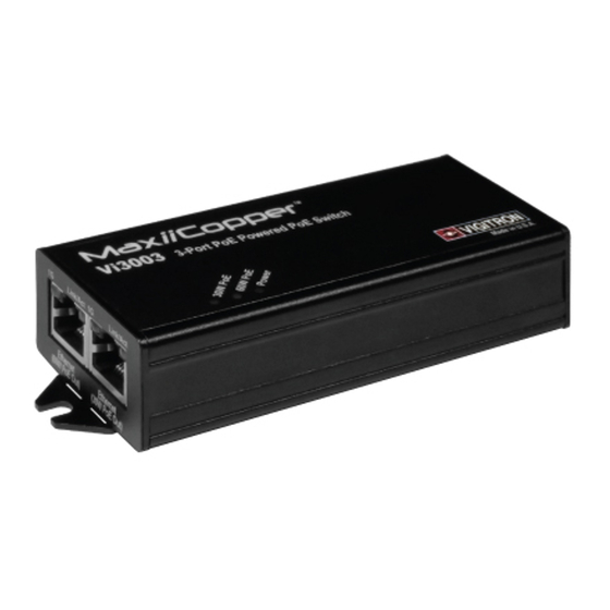 Vigitron Vi3003 User Manual