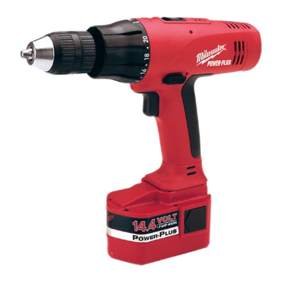 Milwaukee HAMMER-DRILLS & DRIVER DRILLS Manuals