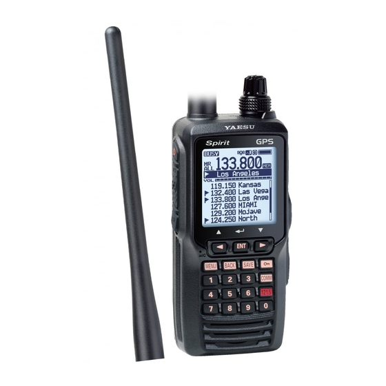 Yaesu FTA-750 SPIRIT Operating Manual