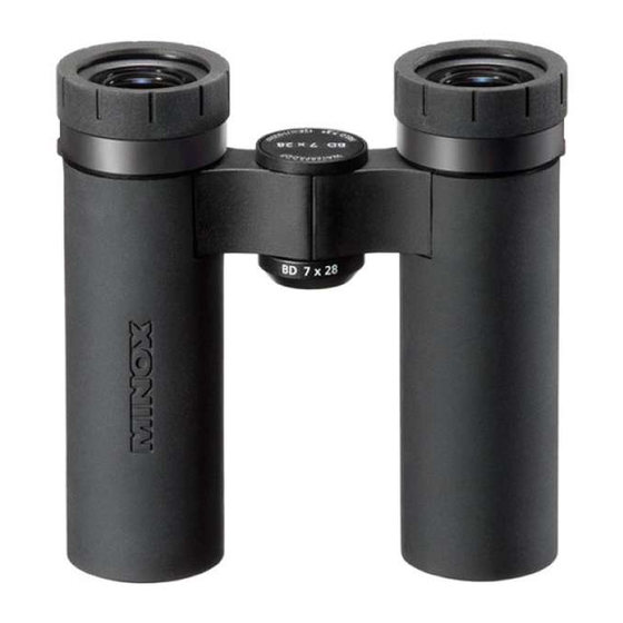 Minox BD7x28IF Instruction Manual