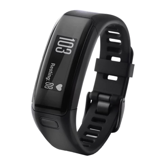 Garmin vívosmart HR Quick Start Manual