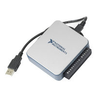 National Instruments NI USB-6000 Quick Start