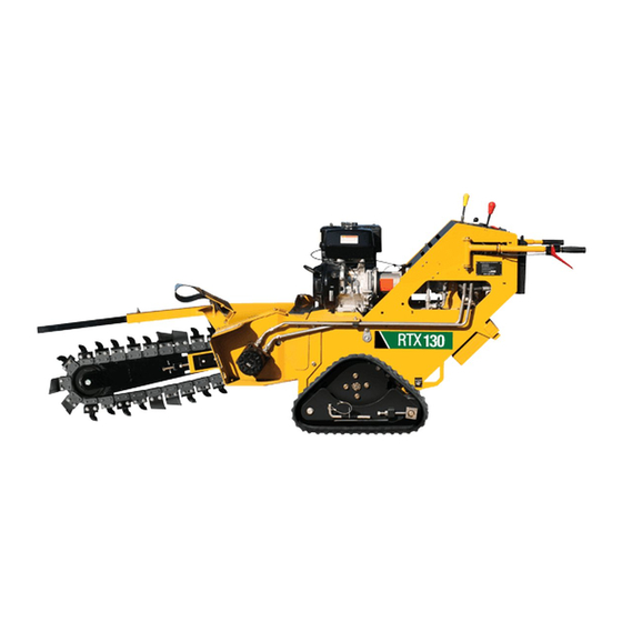 Vermeer RTX130 Rental Center Manual