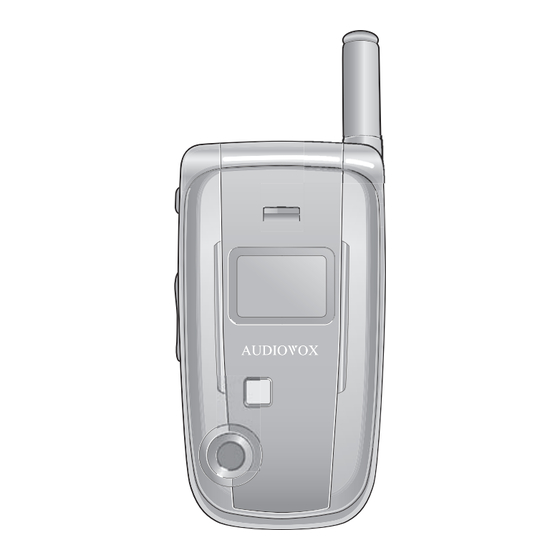 Audiovox CDM-8910 User Manual