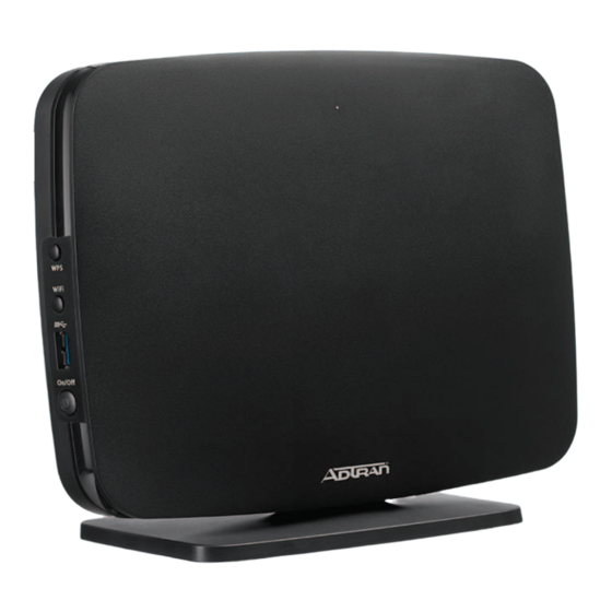 ADTRAN Smart/RG SR400ac Quick Start Manual