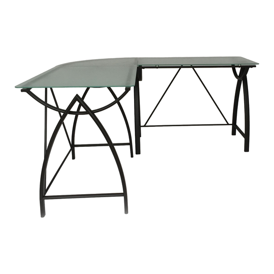 realspace Alluma Collection L-Shaped Desk Assembly Instructions And Warranty Information
