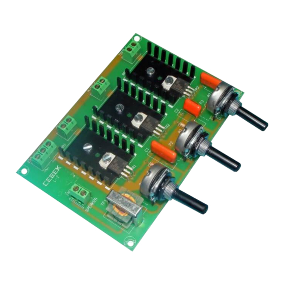 CEBEK L-2 Manual