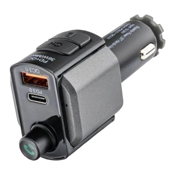 Caliber PMT 567BT Quick Start Manual