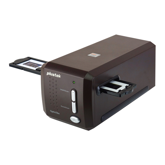 Plustek OpticFilm 8300i Quick Start Manual