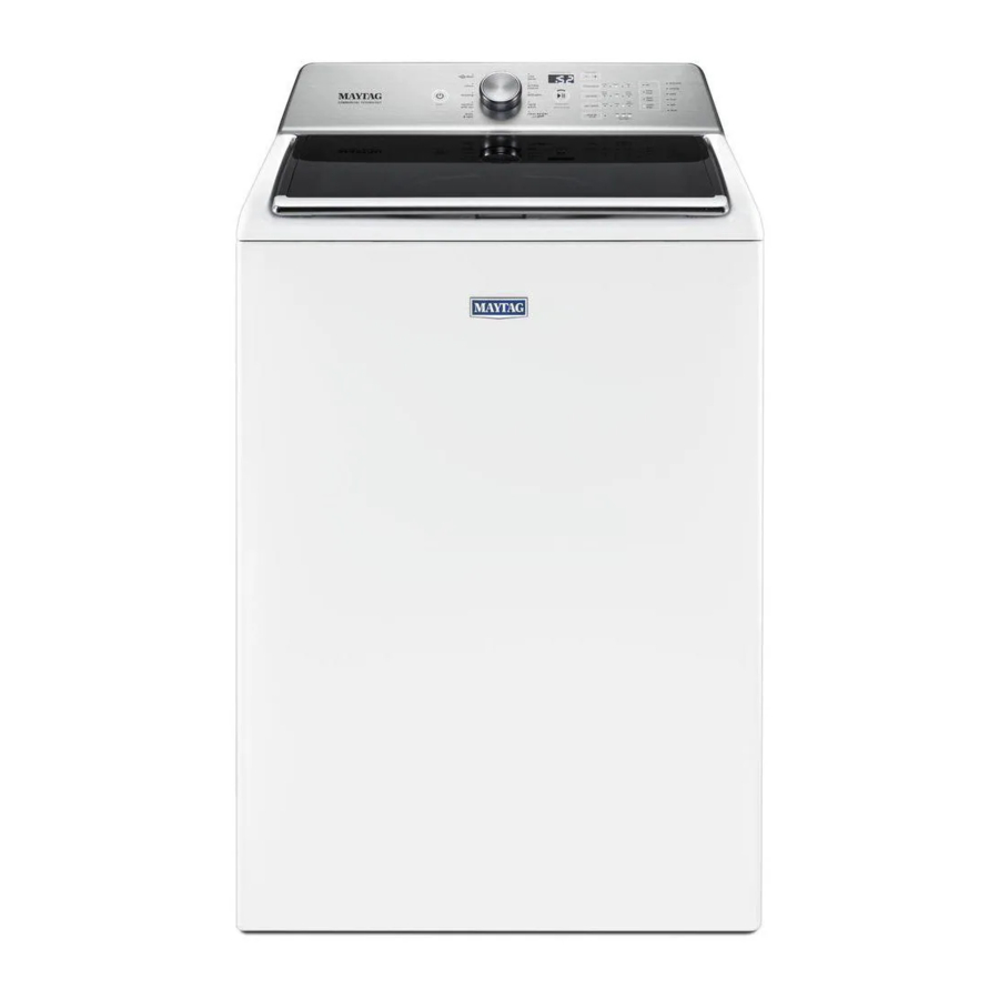 MayTag Top Load Washer Cycle Guide
