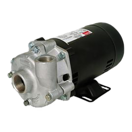 SHURflo 316 Operating Instructions, Performance, Specifications And Parts Manual