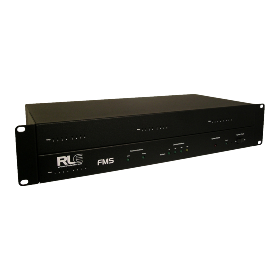 RLE Technologies Falcon FMS User Manual